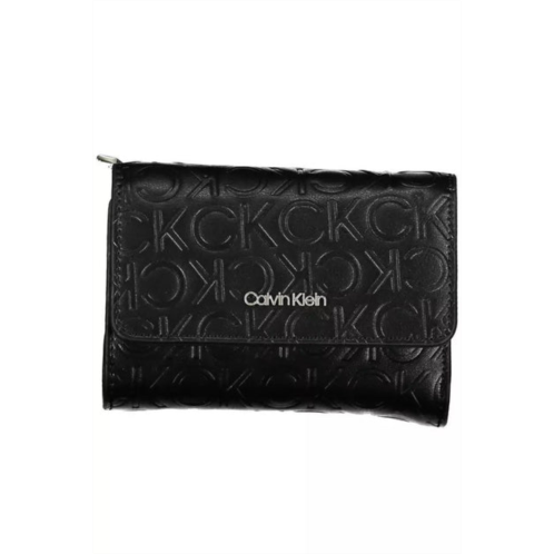 Calvin Klein elegant polyethylene wallet with rfid womens blocker