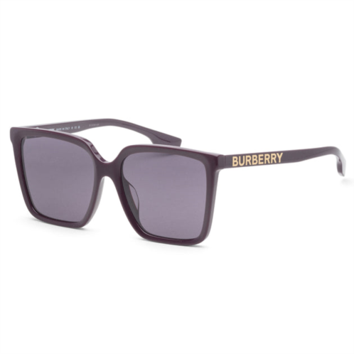 Burberry womens 57mm violet sunglasses