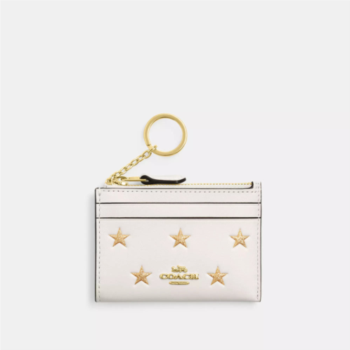 Coach Outlet mini skinny id case with star print