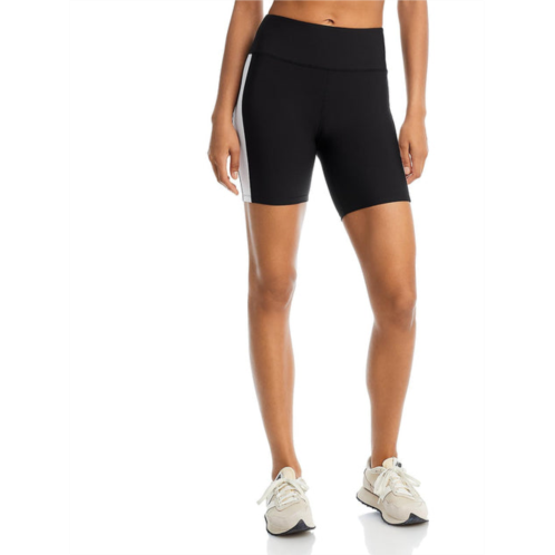 Aqua womens contrast trim polyester bike short