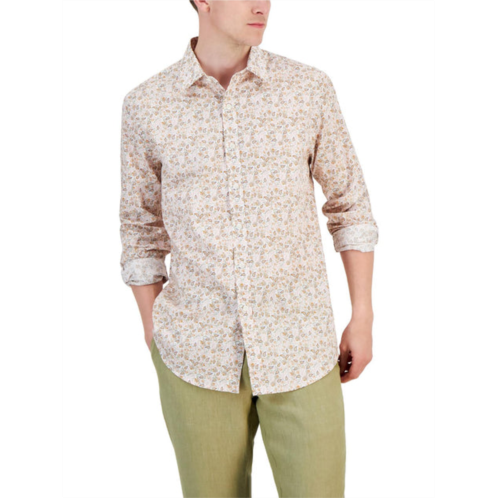 Club Room mens paisley stretch button-down shirt