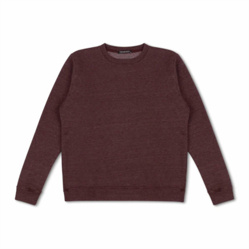 Trinidad3 sauve soft sweatshirt in maroon