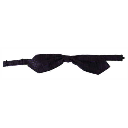 Dolce & Gabbana elegant geometric silk bow mens tie