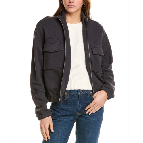Monrow seamed bomber jacket