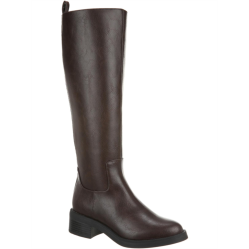 LifeStride blythe womens faux leather wide calf knee-high boots