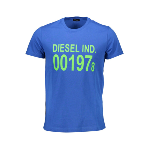 Diesel elevated crew neck cotton mens tee