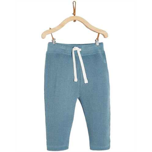 Babycottons organic waffle jogger pant