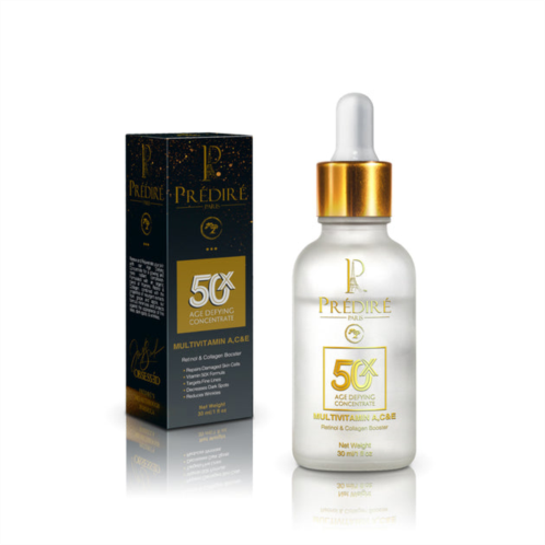 Predire Paris 50x multivitamin a, c, & e stem cell age defying 24k gold serum