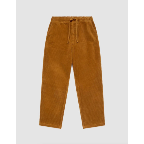 Wax London mens kurt trouser in caramel cord