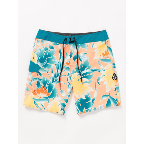 Volcom leaf it mod-tech trunks - salmon