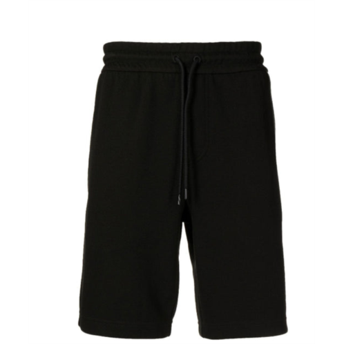 Hugo Boss mens black lamson 94 knit jogger shorts