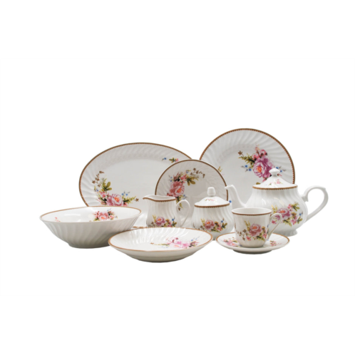 Lynns paradise 45-piece dinnerware set