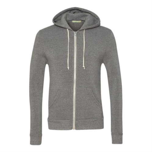 Alternative rocky eco-fleece full-zip hooded sweatshirt