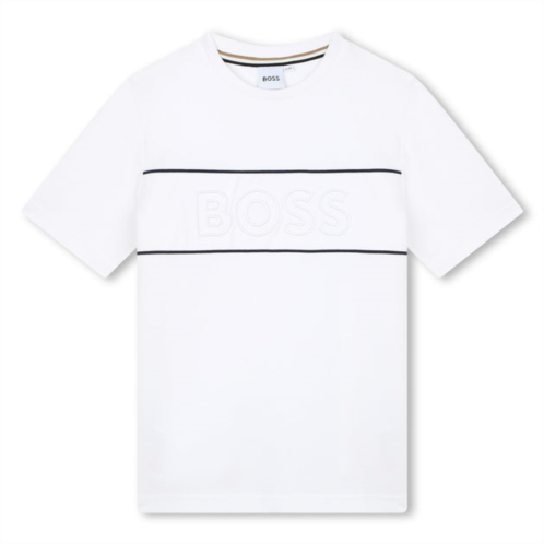 BOSS white logo t-shirt