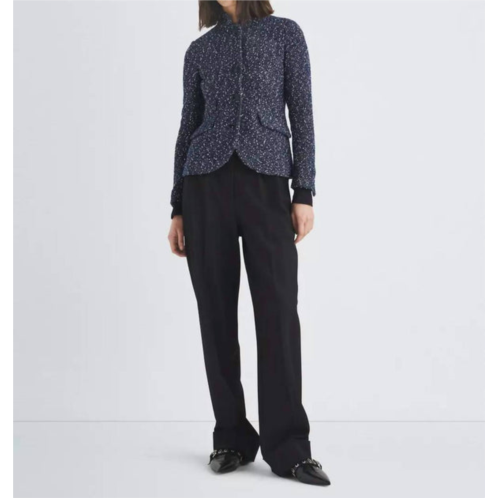 Rag & Bone slade tweed blazer in blue