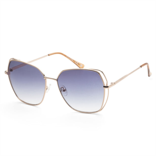 Guess womens 60mm rose gold sunglasses gf0416-28w