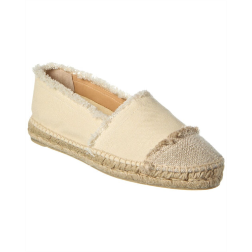 Castaner kampala frayed canvas espadrille