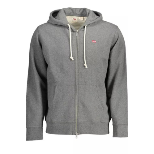 Levi classic zip hoodie with mens logo