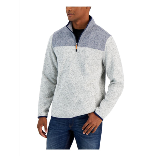 Club Room mens 1/4 zip sweater fleece jacket