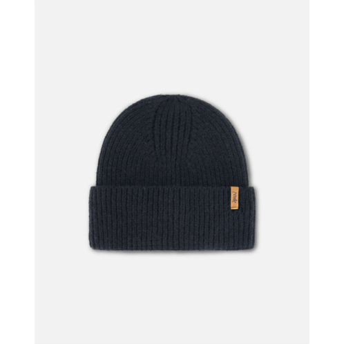 Deux par Deux mid-season knit hat black