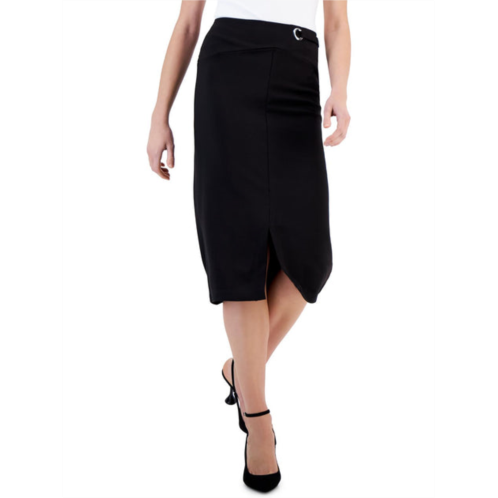 T Tahari womens knee-length solid pencil skirt