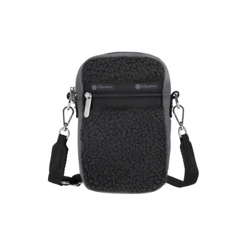 LeSportsac denim phone crossbody