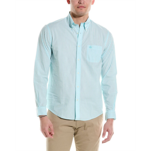 Brooks Brothers ground stripe woven shirt