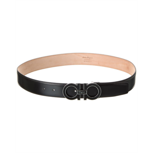 Salvatore Ferragamo ferragamo gancini adjustable leather belt