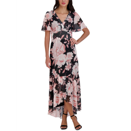 Julia Jordan womens tie back long maxi dress