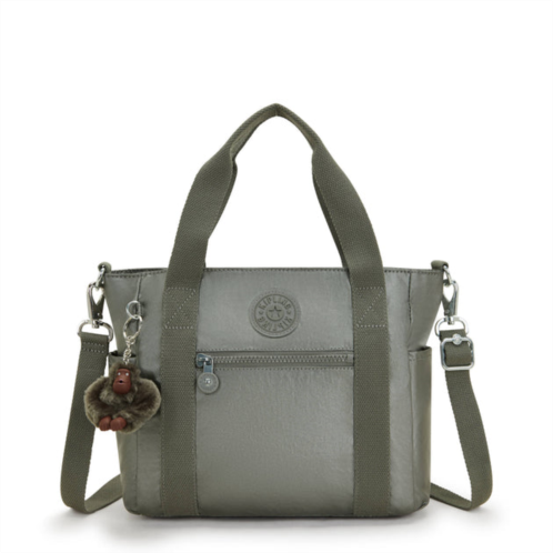 Kipling jayla small metallic tote bag