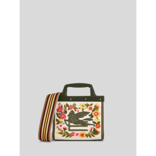 mini jacquard love trotter bag