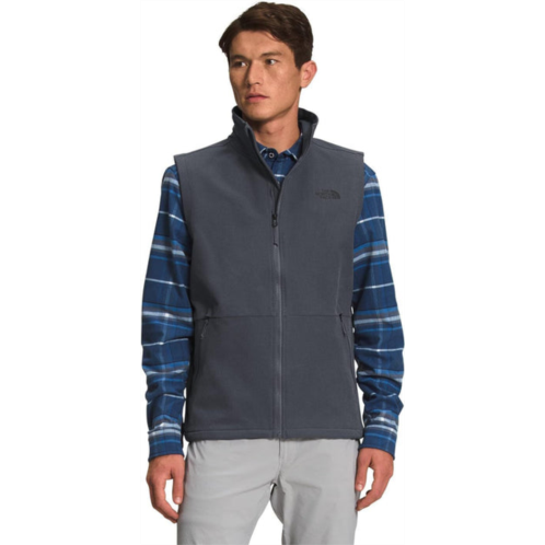 The North Face camden nfoa7ujq1kl mens gray soft shell full zip vest ncl665