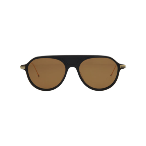 Thom Browne aviator-frame acetate sunglasses