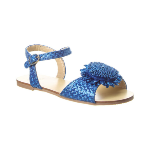 Janie and Jack straw flower sandal