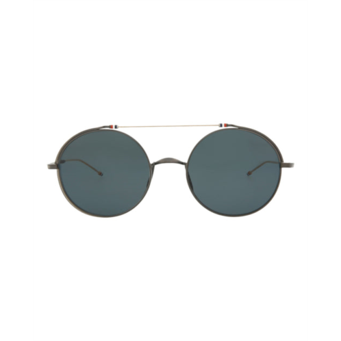 Thom Browne round-frame metal sunglasses