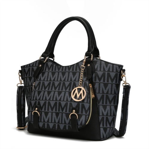 MKF Collection By Mia K. fula signature satchel handbag