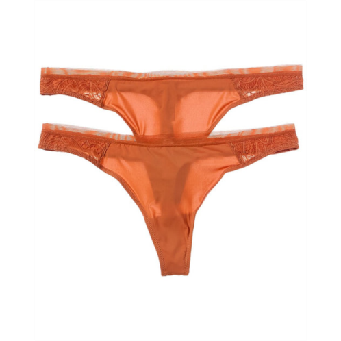 LIVELY 2pk the palm lace thong