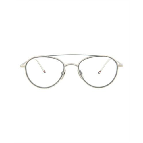 Thom Browne aviator-frame metal optical frames