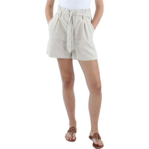 Jag Jeans womens linen blend high-rise casual shorts