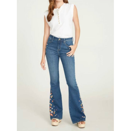 DRIFTWOOD kelly citrus boot cut jean in blue