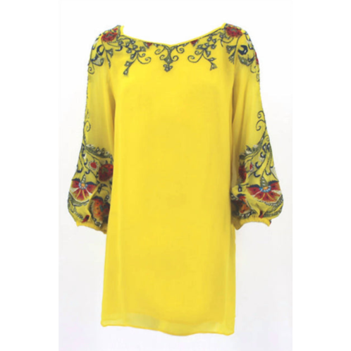 Vintage Collection womens sunny tunic in yellow