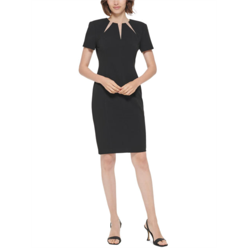 Calvin Klein womens polyester sheath dress