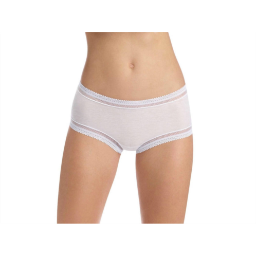 Commando pure pima girlshort panty in white