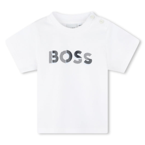 BOSS white logo t-shirt