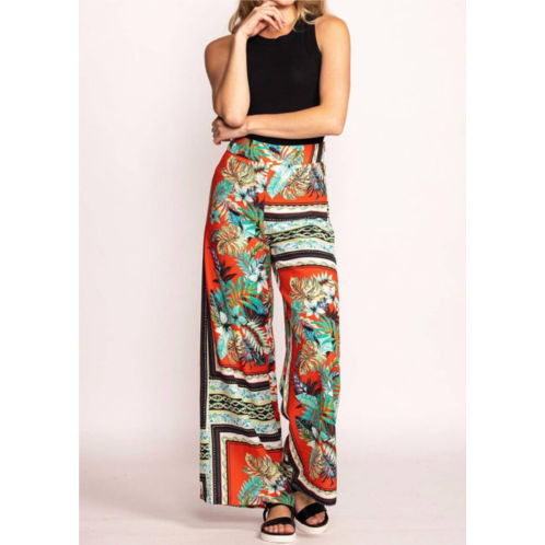 PINK MARTINI the layla pants in red