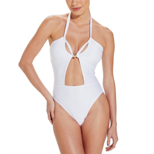 ViX solid brenda brazilian one-piece