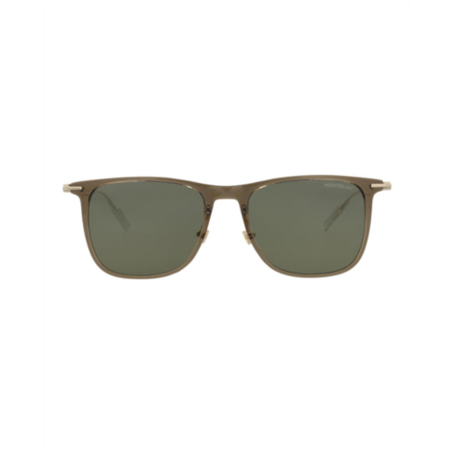 Montblanc square-frame injection sunglasses