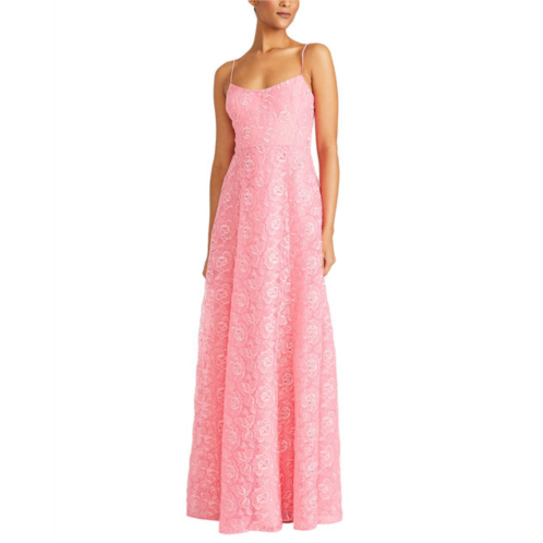 ML Monique Lhuillier linda lace maxi dress