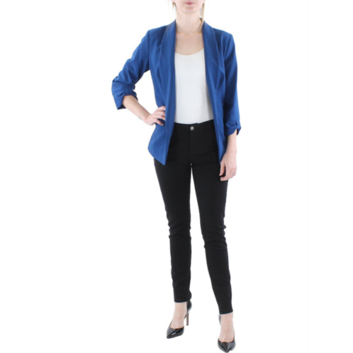 DKNY petites womens business career open-front blazer