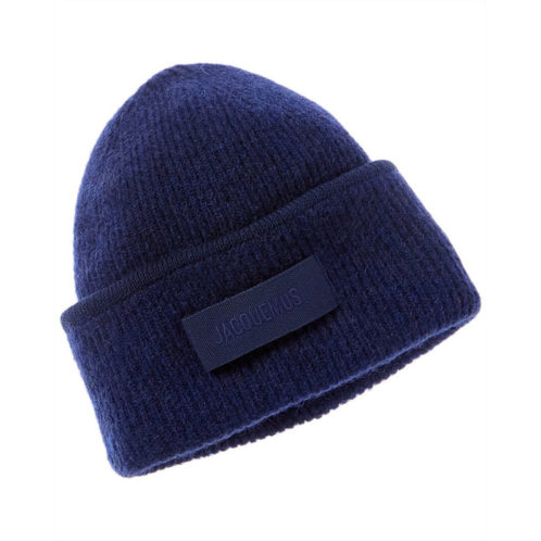 Jacquemus the gros grain wool-blend beanie